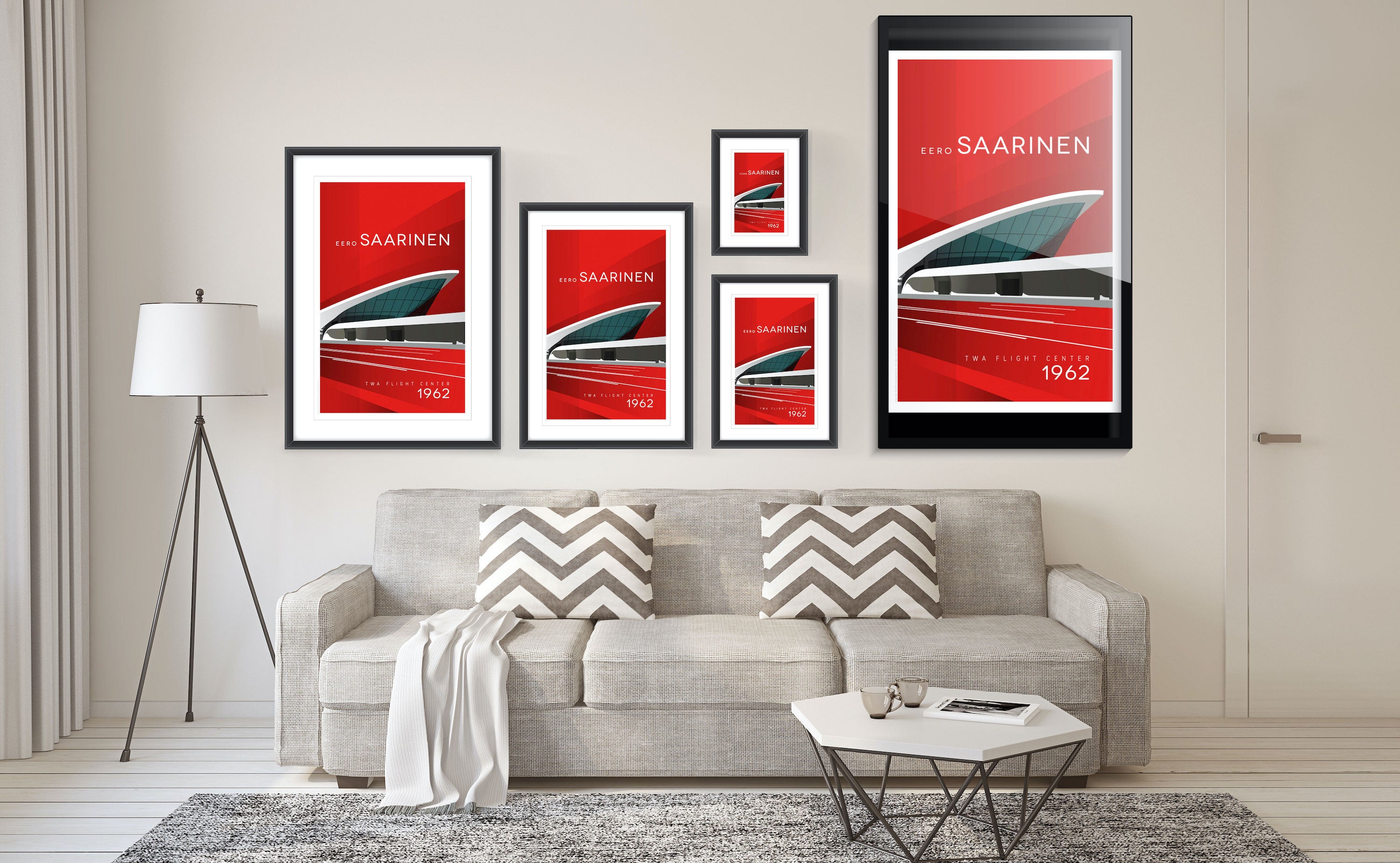 TWA Flight Center by Eero Saarinen – IconoGraphika