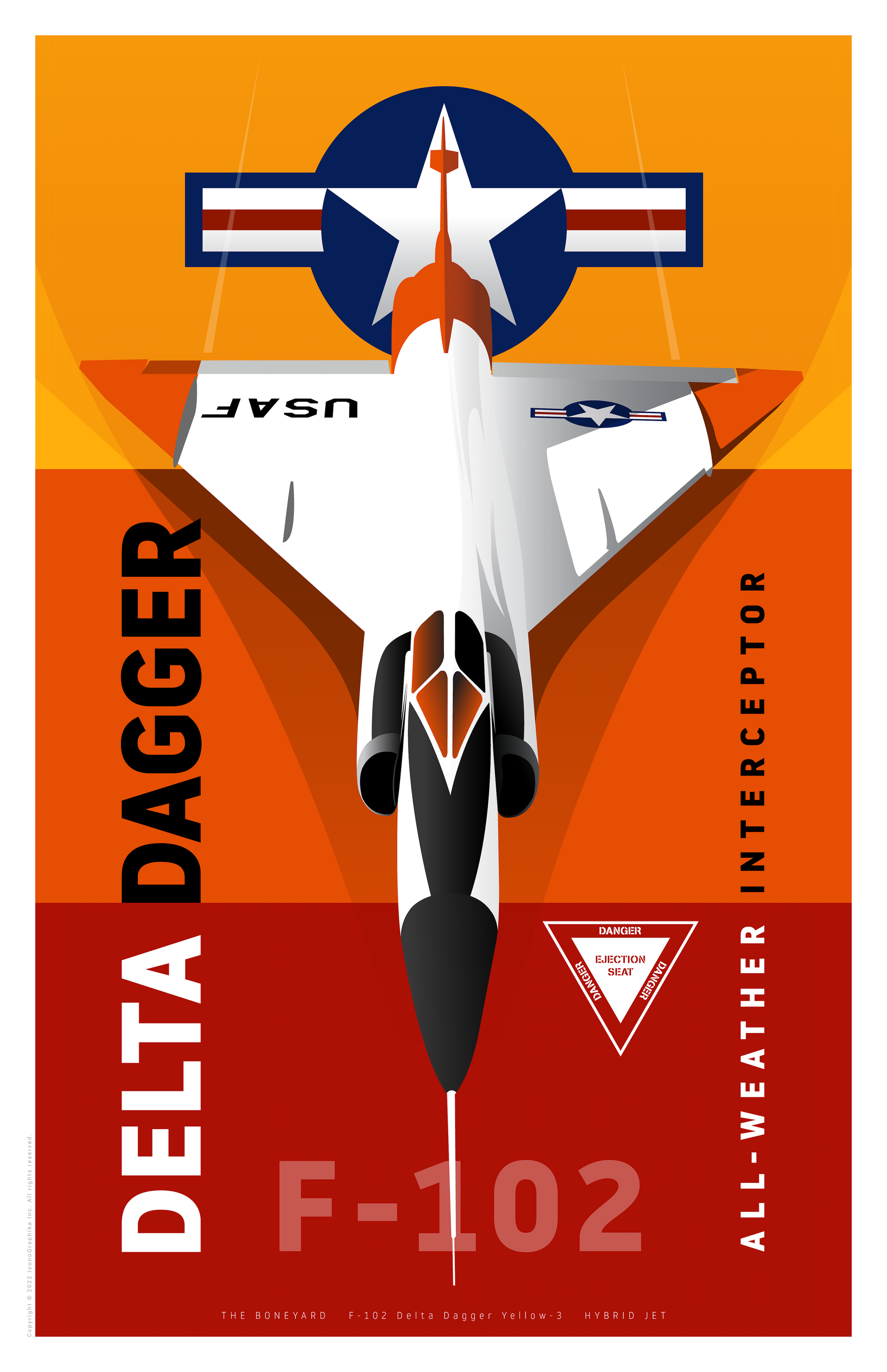 F-102 Delta Dagger - Hybrid Jet