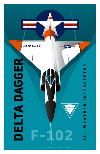 F-102 Delta Dagger - Pure Jet