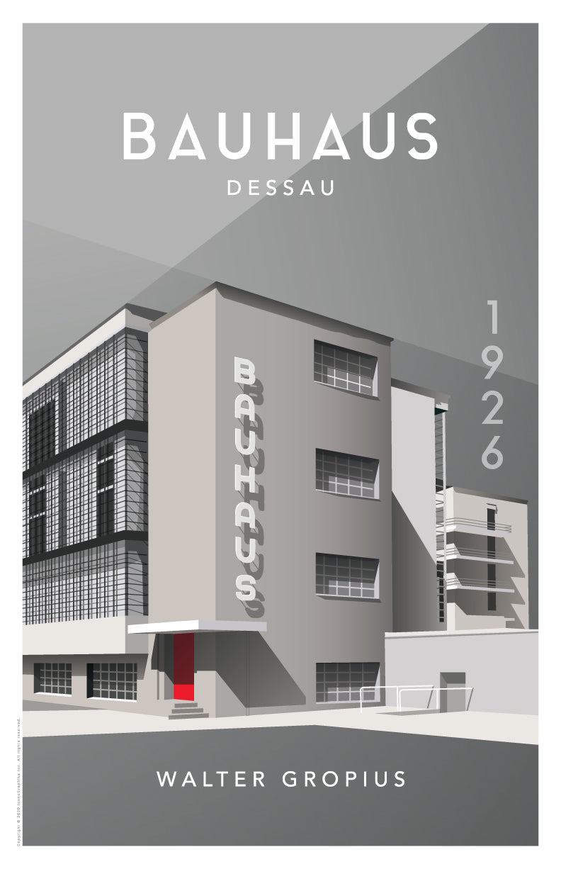 額装済/schriftzug am bauhaus dessau/バウハウス 額装済/schriftzug am bauhaus dessau/バウハウス Poster