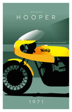 Norton Commando Production Racer by Bernard Hooper in dark green